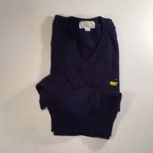 The Masters “Official” V-Neck Sweater by Slazenger